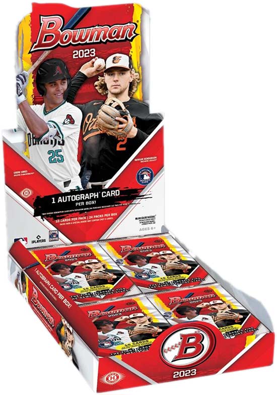 2023 - TOPPS - BOWMAN BASEBALL HOBBY BOX