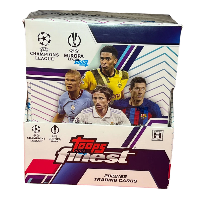 2023 - TOPPS - UEFA CHAMPIONS LEAGUE TOPPS FINEST HOBBY BOX
