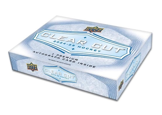 2024-25 - UPPER DECK - CLEAR CUT HOBBY BOX (CONTACT FOR PRICING & AVAILABILITY)