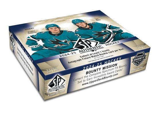 2024-25 - UPPER DECK - SP AUTHENTIC HOBBY BOX (CONTACT FOR PRICING AND AVAILABILITY)