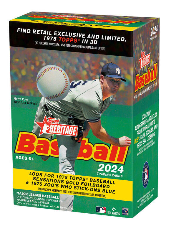2024 - TOPPS - HERITAGE BASEBALL VALUE BOX
