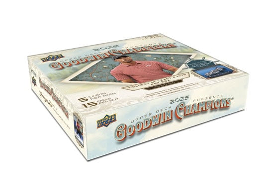 2025 - UPPER DECK - GOODWIN CHAMPIONS HOBBY BOX (CONTACT FOR PRICE & AVAILABILITY)