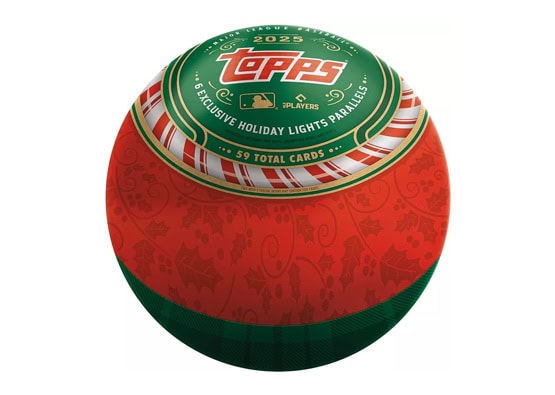 2025 - TOPPS - HOLIDAY BASEBALL TIN
