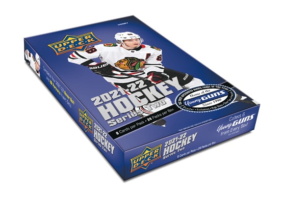 2021-22 - UPPER DECK - SERIES 2 HOBBY BOX