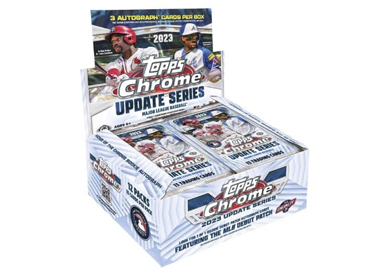 2023 - TOPPS - CHROME BASEBALL UPDATE SERIES JUMBO BOX