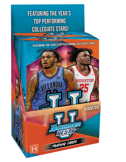 2022-23 - TOPPS - BOWMAN BEST UNIVERSITY BASKETBALL HOBBY BOX