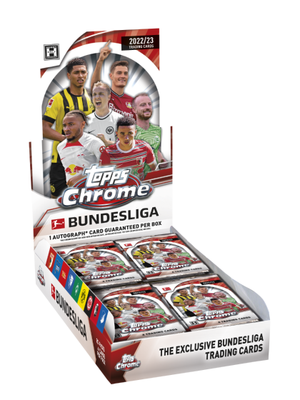 2023 - TOPPS - BUNDESLIGA CHROME SOCCER HOBBY BOX