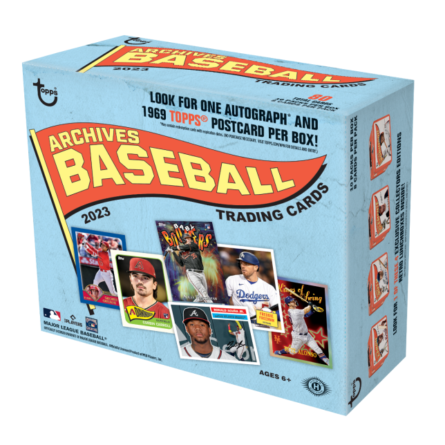 2023 - TOPPS - ARCHIVES BASEBALL COLLECTOR'S BOX