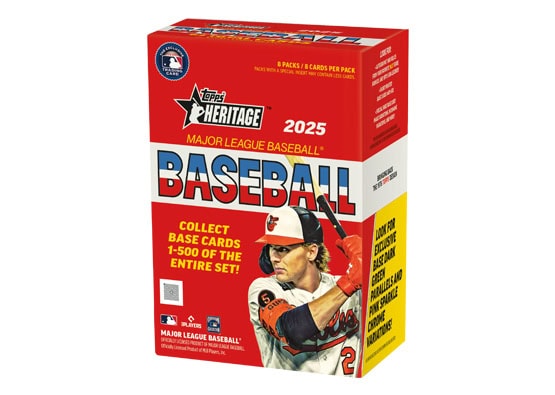2025 - TOPPS - HERITAGE BASEBALL VALUE BOX