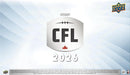 2026 - UPPER DECK - CFL FOOTBALL HOBBY BOX (CONTACT FOR PRICE & AVAILABILITY)