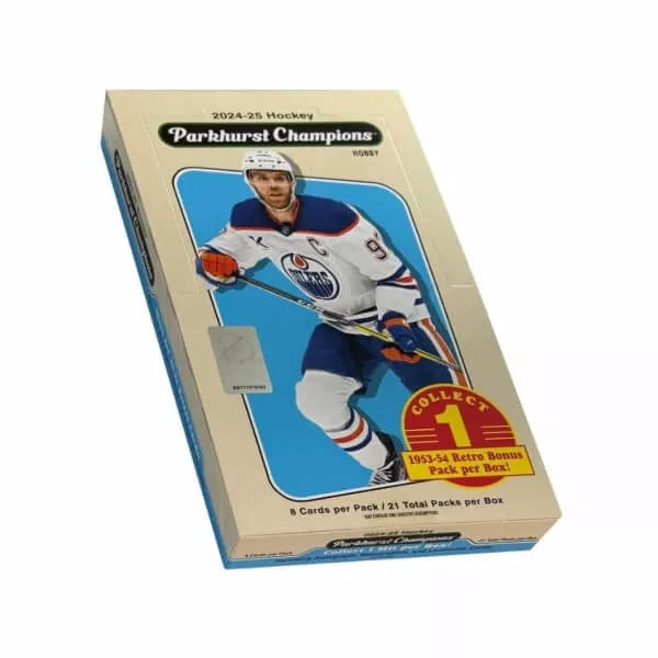 2024-25 - UPPER DECK - PARKHURST CHAMPIONS HOCKEY HOBBY BOX (CONTACT FOR PRICE & AVAILABILITY)