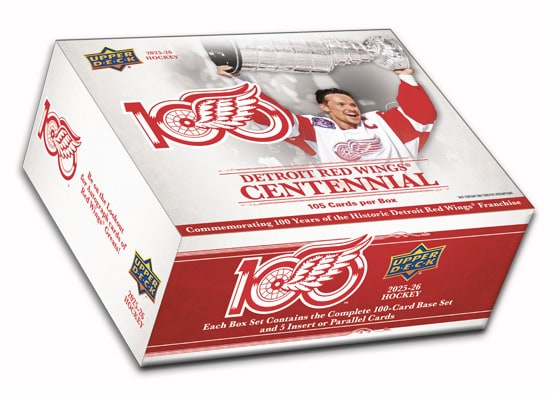 2025-26 - UPPER DECK - DETROIT RED WINGS CENTENNIAL BOX SET