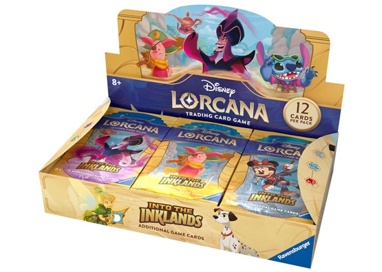 DISNEY LORCANA - INTO THE INKLANDS - BOOSTER BOX (FEBRUARY 23, 2024)