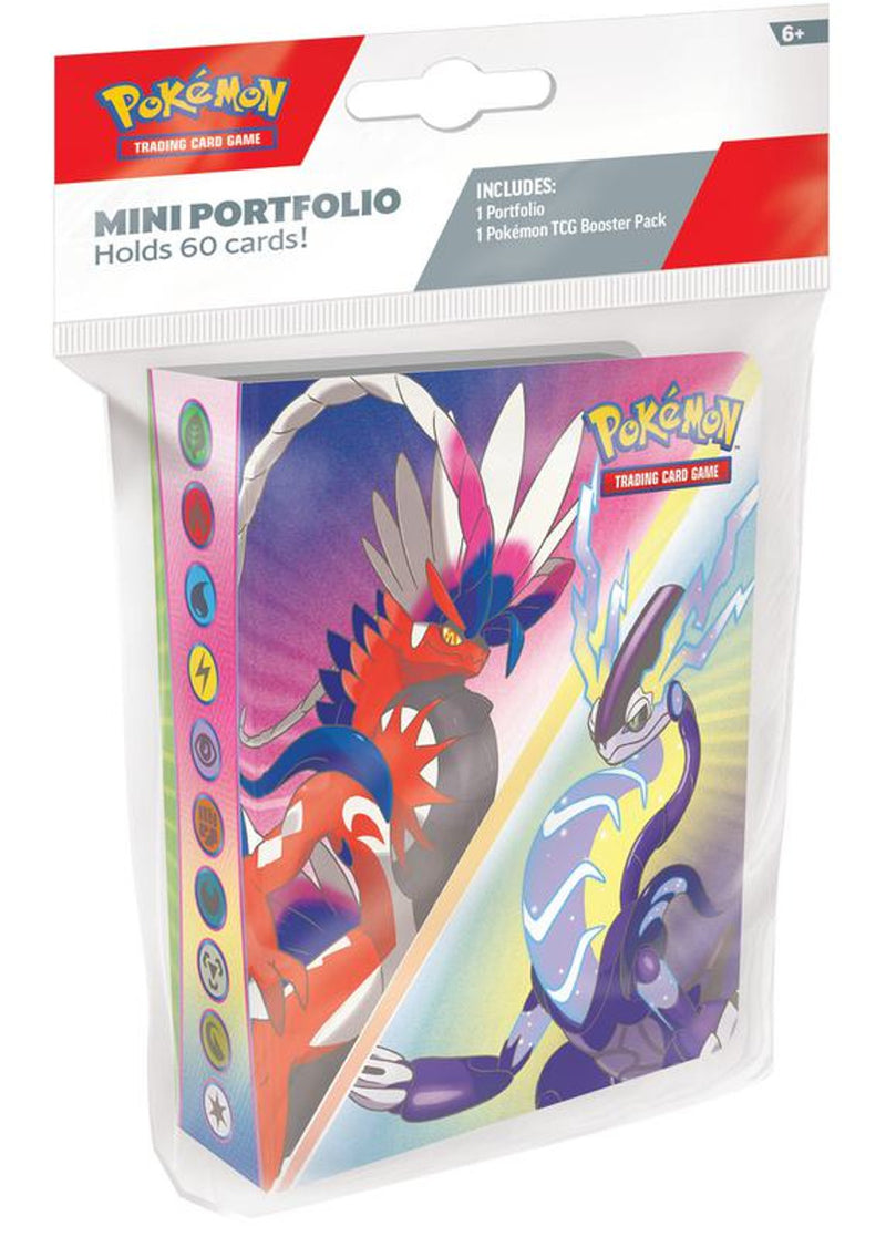 POKEMON - SCARLET AND VIOLET - MINI PORTFOLIO WITH PACK