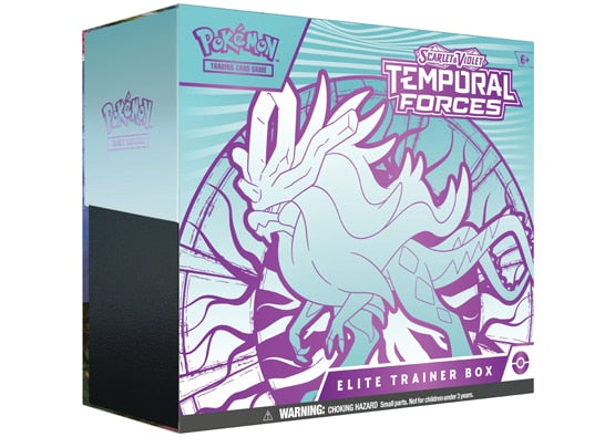 POKEMON - TEMPORAL FORCES - ELITE TRAINER BOX  **EARLY RELEASE MARCH 18, 2024**