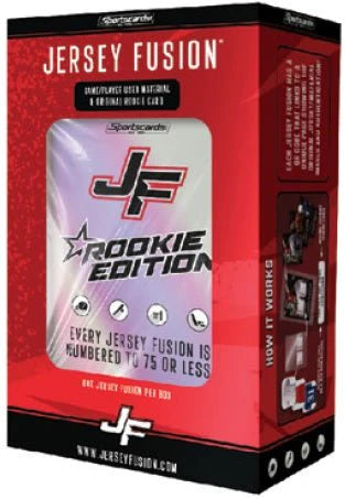 2025 - SPORTSCARDS.COM - JERSEY FUSION ROOKIE 1ST EDITION