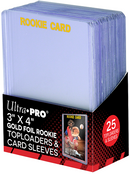 ULTRA PRO - ROOKIE CARD TOPLOADER WITH SLEEVES (25 COUNT)