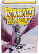 DRAGON SHIELD - SLEEVE - MATTE PINK (100 COUNT)