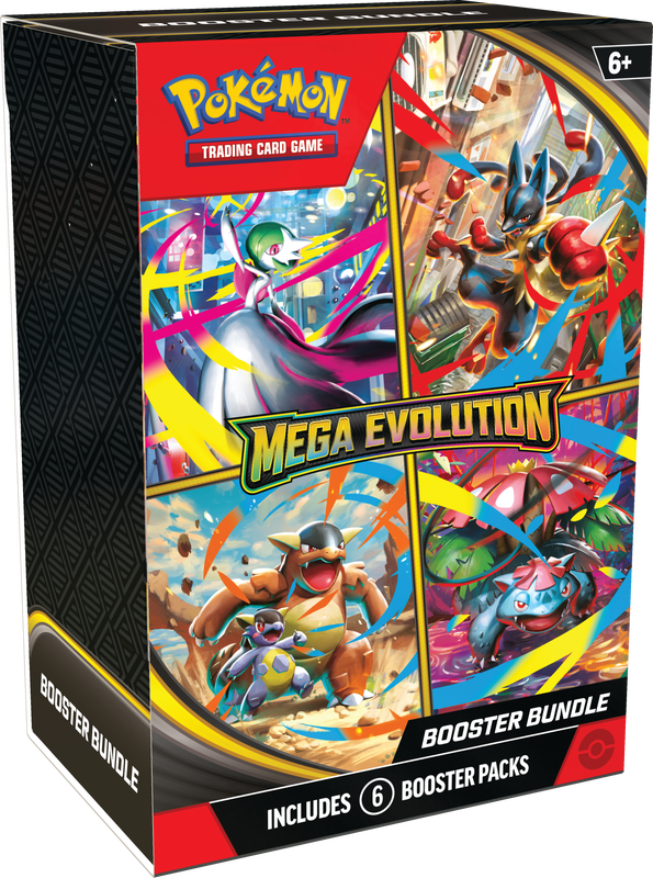 POKEMON - MEGA EVOLUTION - BOOSTER BUNDLE (EARLY RELEASE SEPTEMBER 22, 2025) *IN STORE ONLY*