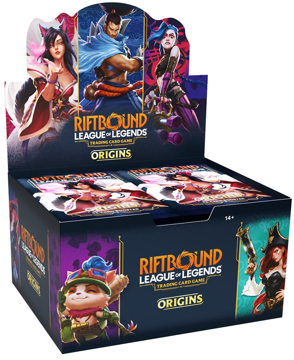 RIFTBOUND - LEAGUE OF LEGENDS - ORIGINS BOOSTER BOX