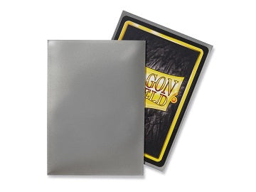 DRAGON SHIELD - SLEEVE - SILVER (100 COUNT)
