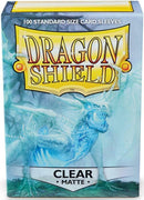 DRAGON SHIELD - SLEEVE - MATTE CLEAR (100 COUNT)
