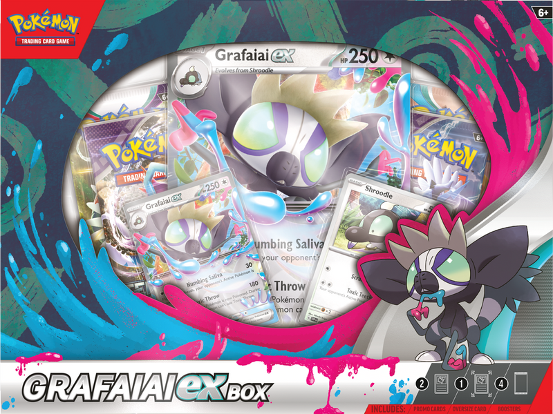 POKEMON -  POKEMON GARFAIAI EX BOX (APRIL 5, 2024)