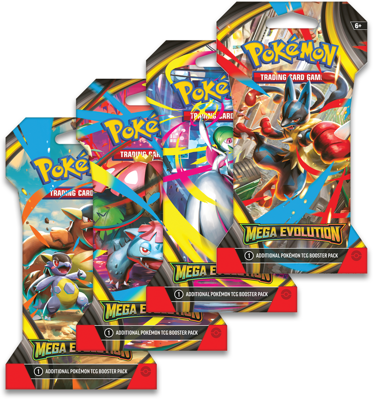 POKEMON - MEGA EVOLUTION - SLEEVED BOOSTER PACK (EARLY RELEASE SEPTEMBER 22) **IN STORE**