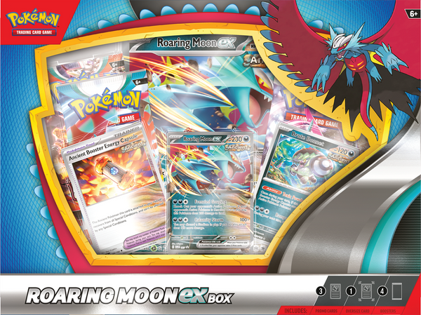 POKEMON - ROARING MOON/IRON VALIANT EX BOX