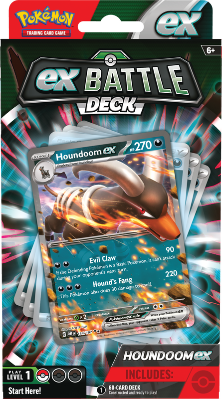POKEMON - BATTLE DECKS - MELMETAL EX / HOUNDOOM EX