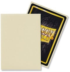 DRAGON SHIELD - SLEEVE - DUAL MATTE IVORY (100 COUNT)