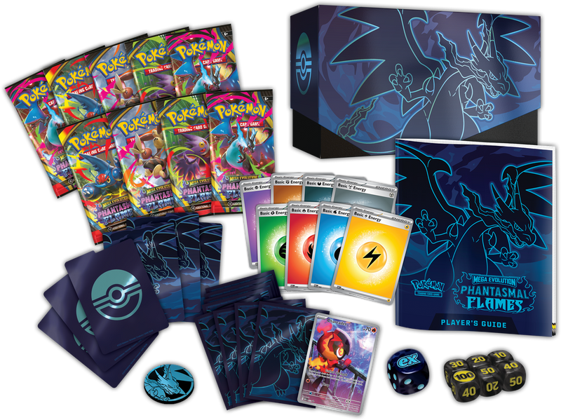 POKEMON - PHANTASMAL FLAMES - ELITE TRAINER BOX **IN STORE ONLY** (NOVEMBER 10)