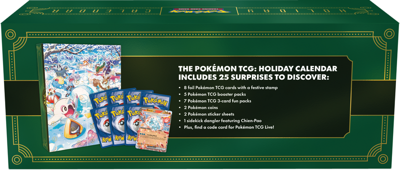 POKEMON - HOLIDAY ADVENT CALENDAR 2024
