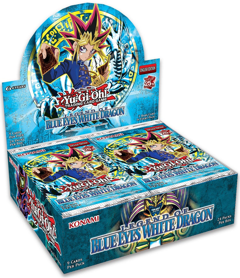 YU-GI-OH - 25TH - LEGEND OF BLUE-EYES WHITE DRAGON BOOSTER BOX (JULY 14, 2023)