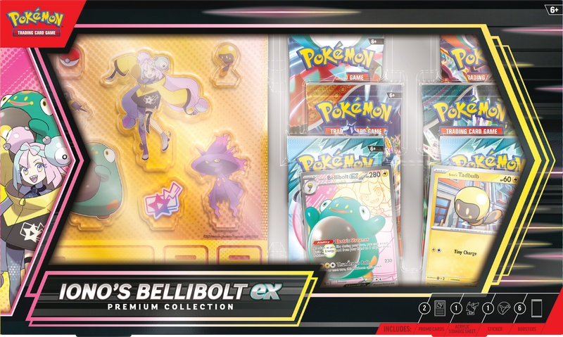 POKEMON -  IONO’S BELLIBOLT EX PREMIUM COLLECTION  **LIMIT ONE**