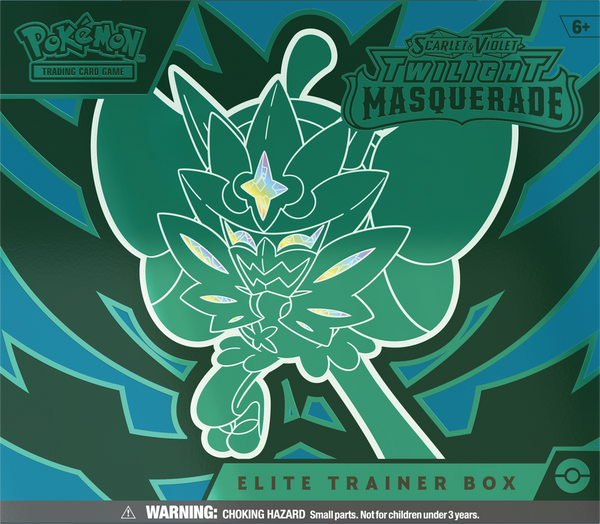 POKEMON - TWILIGHT MASQUERADE - ELITE TRAINER BOX **EARLY RELEASE MAY 20, 2024**