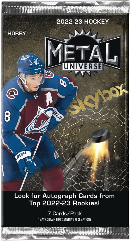 2022-23 - UPPER DECK - SKYBOX METAL UNIVERSE HOCKEY HOBBY BOX (AUGUST 30, 2023)