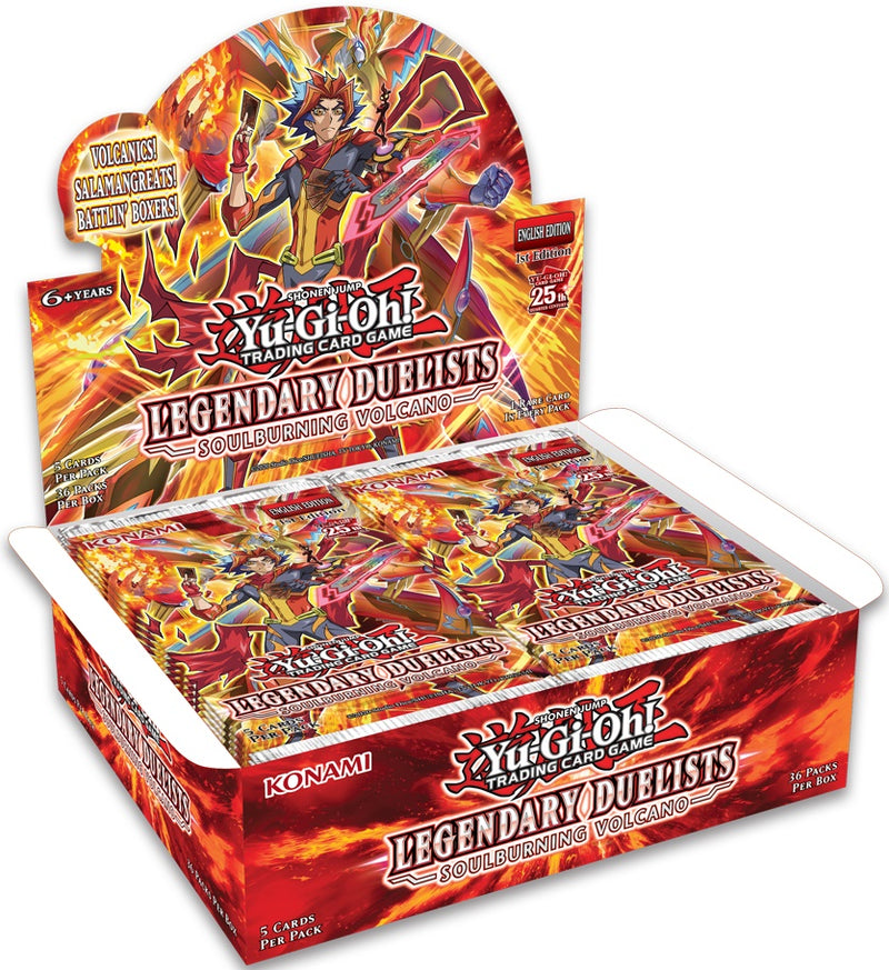 YU-GI-OH - 25TH - LEGENDARY DUELIST SOULBURNING VOLCANO BOOSTER BOX