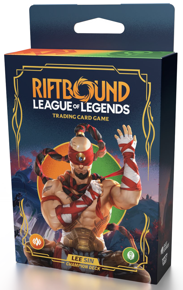 RIFTBOUND - LEAGUE OF LEGENDS - LEE SIN STARTER DECK