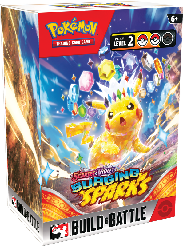 POKEMON - SURGING SPARKS - BUILD AND BATTLE