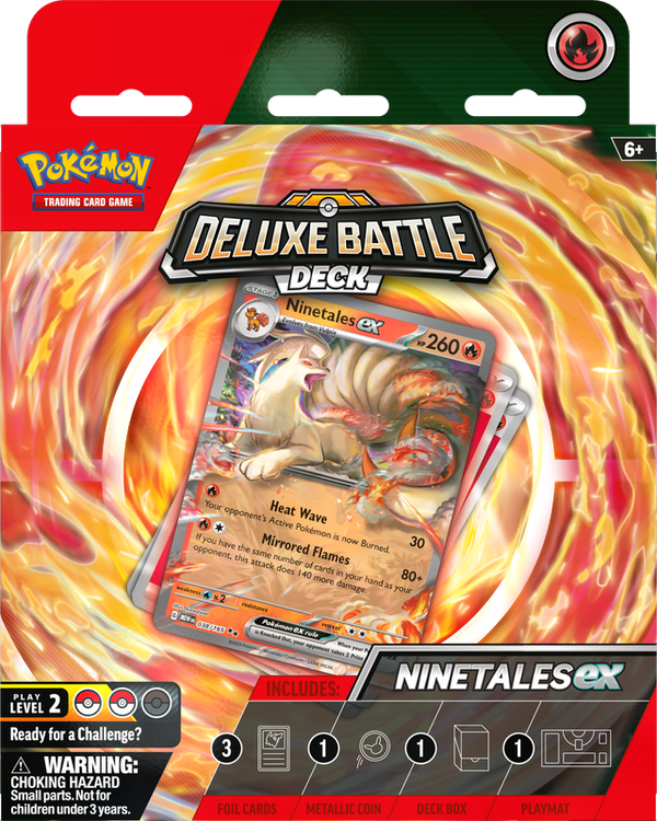 POKEMON - DELUXE BATTLE DECKS NINETALES / ZAPDOS EX