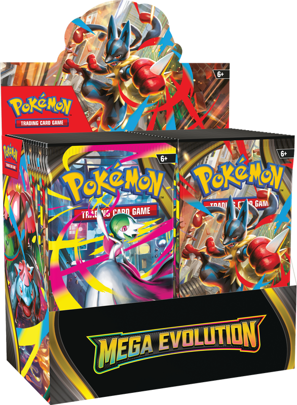 POKEMON - MEGA EVOLUTION - BOOSTER BOX (36 PACKS) (EARLY RELEASE SEPTEMBER 22) **IN STORE**