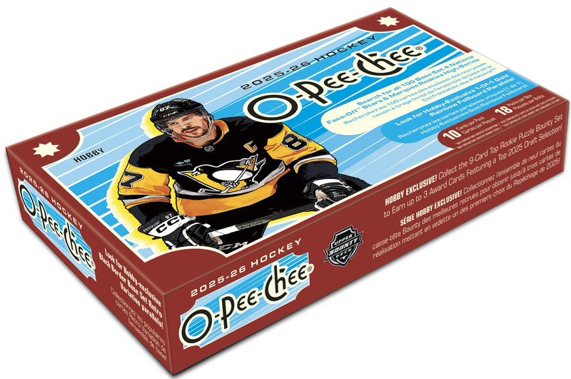 2025-26 - UPPER DECK - O-PEE-CHEE HOCKEY HOBBY BOX (CONTACT FOR PRICE AND AVAILABILITY) (FEBRUARY 15)