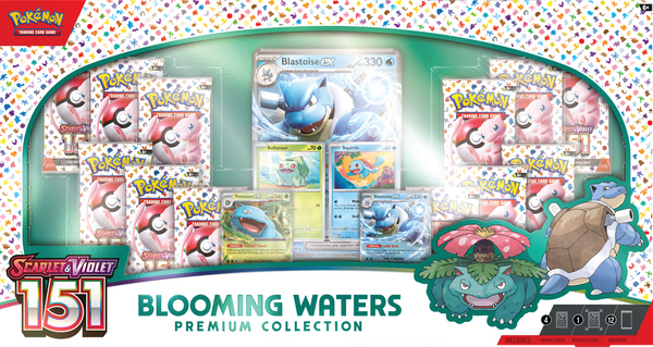 POKEMON - 151 - BLOOMING WATERS PREMIUM COLLECTION