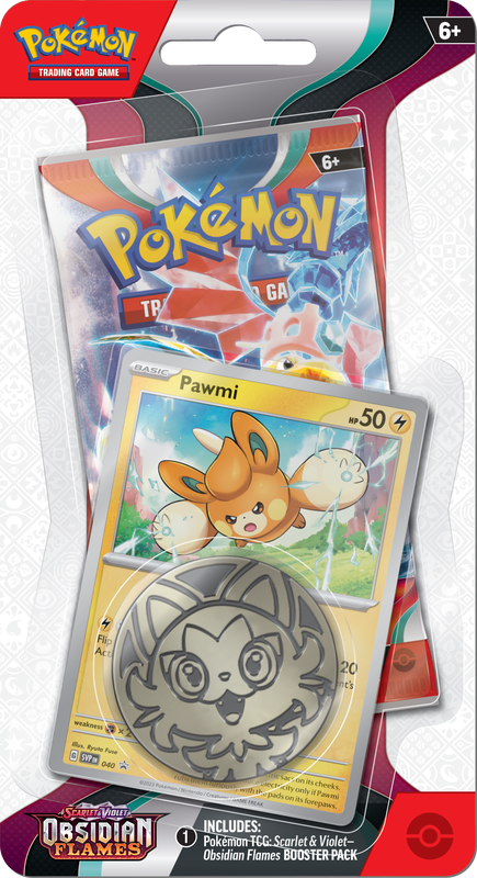 POKEMON - OBSIDIAN FLAMES - CHECKLANE BLISTER PACK