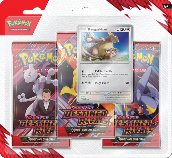 POKEMON - DESTINED RIVALS - 3 PACK BLISTER **IN-STORE ONLY**