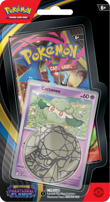 POKEMON - PHANTASMAL FLAMES - CHECKLANE BLISTER PACK  **IN STORE ONLY** (NOVEMBER 10)