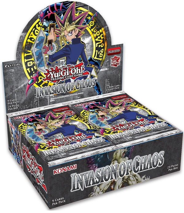 YU-GI-OH - 25TH - INVASION OF CHAOS BOOSTER BOX (JULY 14, 2023)