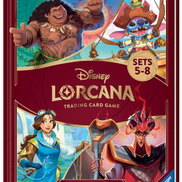 DISNEY LORCANA - OFFICIAL COLLECTOR'S GUIDE: SETS 5-8