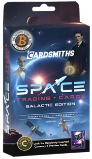 CARDSMITHS - SPACE GALACTIC CYRPTO CURRENCY - 2 PACK BOX